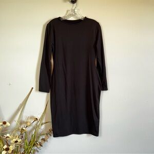 Amazon Classic Black Long Sleeve Dress